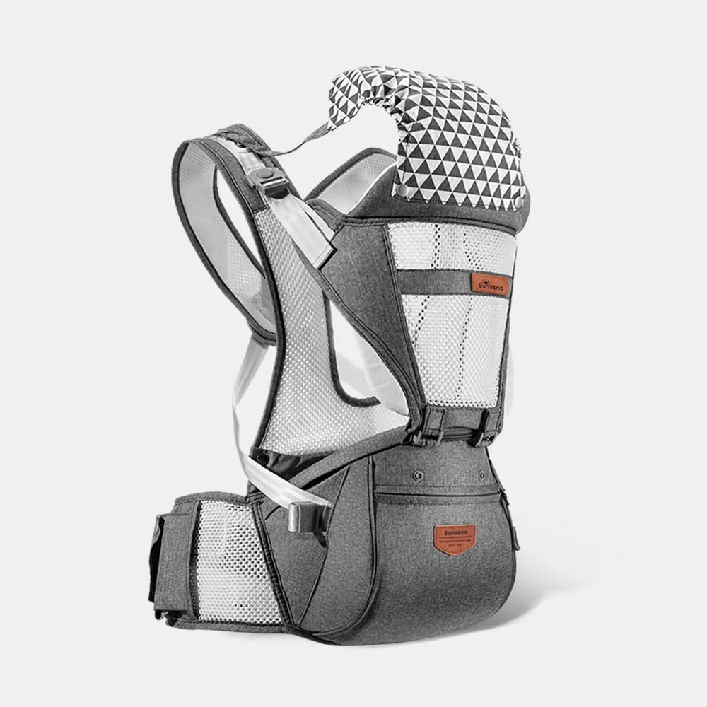 Ergonomic Baby Carrier with Hip Seat