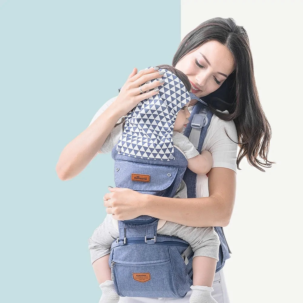 Ergonomic Baby Carrier with Hip Seat