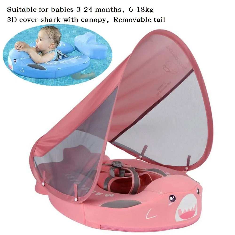 Baby Pool Float with Canopy