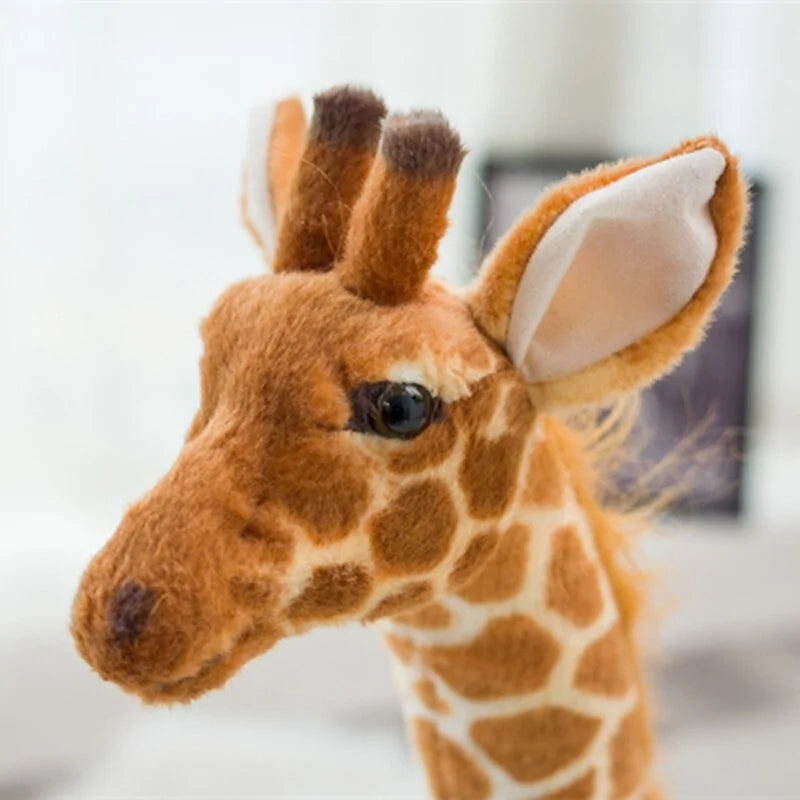 Huge Realistic Giraffe Plush Toy