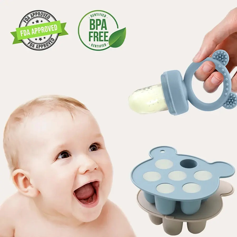 Baby Silicone Mold Ice Cream Maker