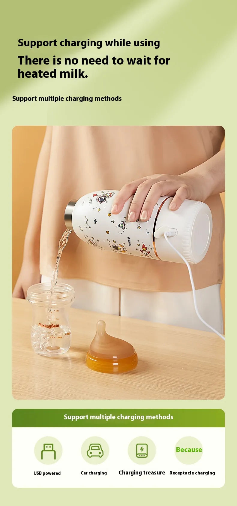 Smart Portable Milk Warmer