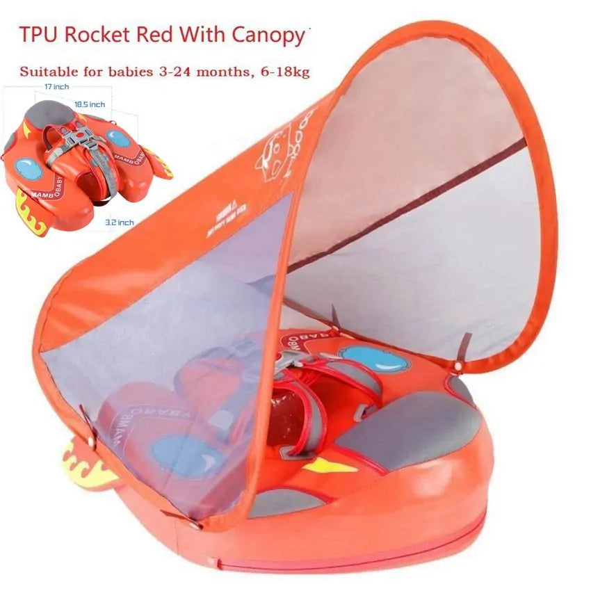 Baby Pool Float with Canopy