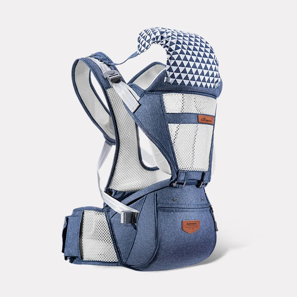 Ergonomic Baby Carrier with Hip Seat