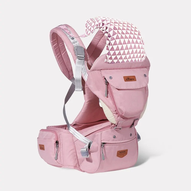 Ergonomic Baby Carrier with Hip Seat